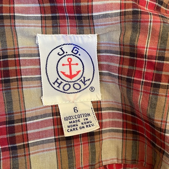 J. G. Hook shirt size 6 - Picture 7 of 7